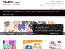 Tablet Screenshot of hakidd.com